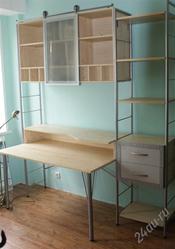 Мебель б/у  Красноярск  для подростка Командор со встроенным столом.