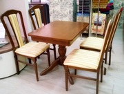 Набор стол + 4 стула (массив дуба)